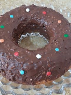 صورة لوصفة كيك يومي ببيضة واحدة 🍩