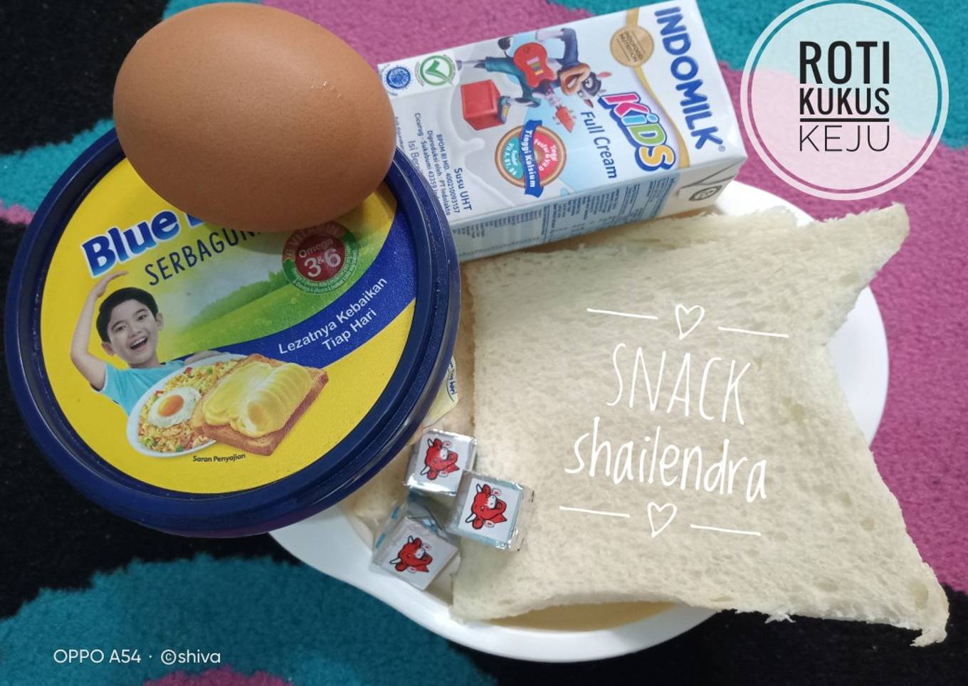 Snack mpasi roti kukus keju ala dokter meta
