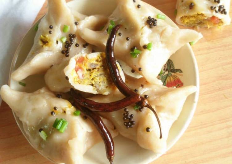 Recipe of Quick Steamed lentil rice dumpling