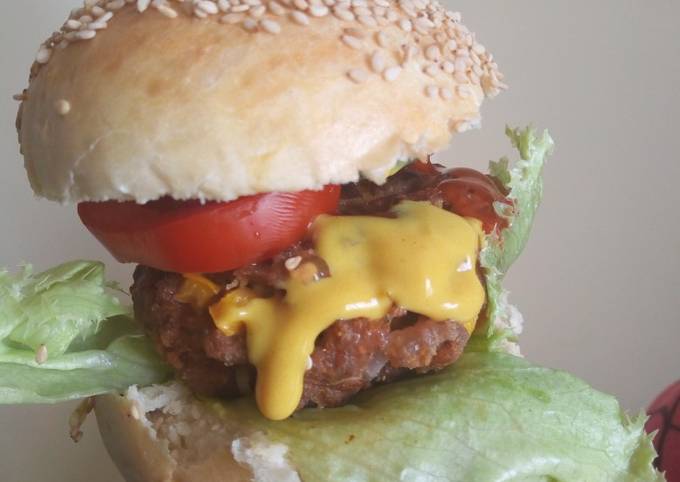 Simple Way to Make Any-night-of-the-week Beef Burger - All Kenyan Recipes