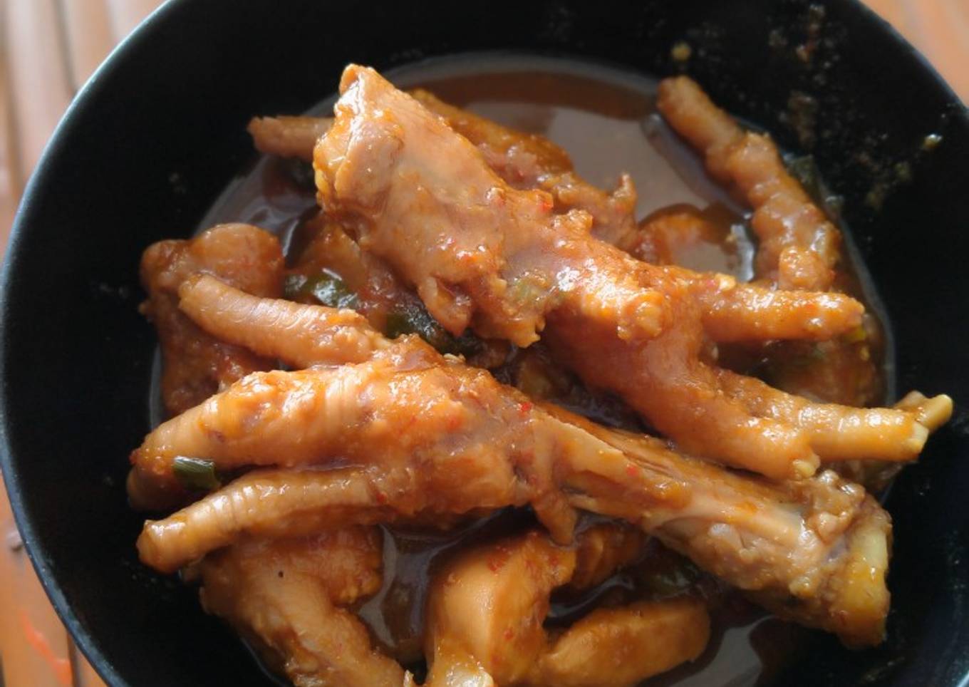 Ceker kecap pedas