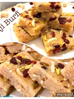 सूजी की बर्फी (suji ki barfi recipe in Hindi) रेसिपी मुख्य फोटो