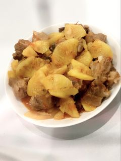 Hình của món Sườn xào chua ngọt, dứa cà chua.