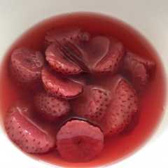 Una foto de Frutillas cocidas