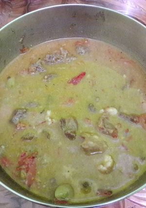 Foto resep #Kita Bebagi Daging Kambing Santen Pedes