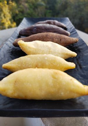 A picture of Mawa gujiya.