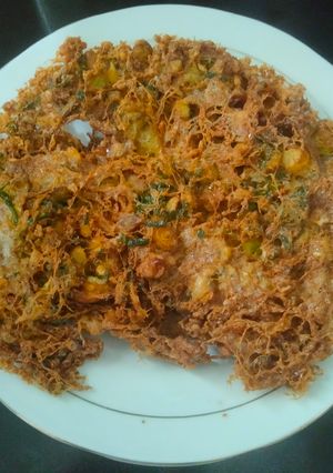 Foto resep Talua barendo(telur dadar crispy)