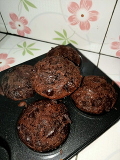 Foto resep Muffin Coklat 1 Telur