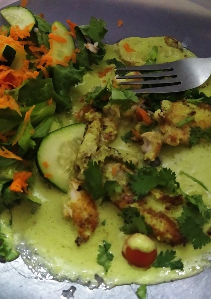 Una foto de Pescado al cilantro