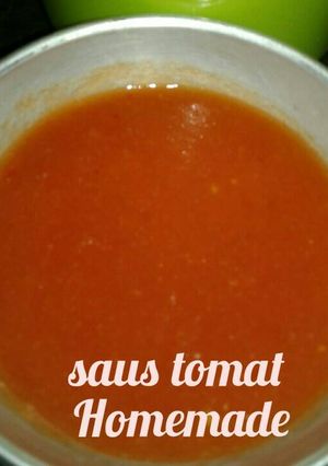 Foto resep Saus tomat homemade sehat
