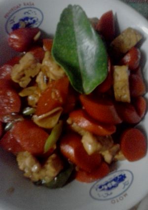 Foto resep Oseng Tempe Sosis
