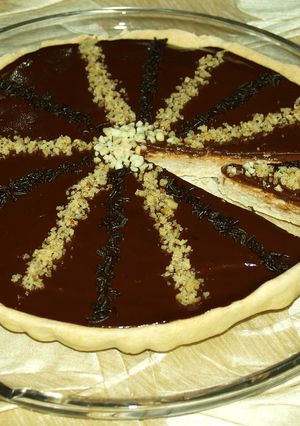 Φωτογραφία της συνταγής Σοκολατένια πίτσα νηστίσιμη