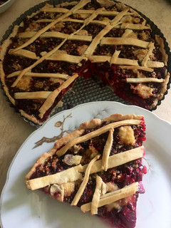 Una foto de 🌱🌱Tarta de tallos de betarraga🌱🌱