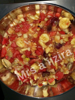 A picture of Fruits salad.