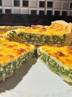 Una foto de Tarta de espinaca y ricota