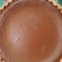 A picture of Pumpkin Pie filling.