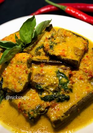 Foto resep Poki - Poki Santan (Terong Kuah Santan)