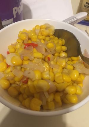 Foto resep Tumis jagung pedas (snack disore hari)