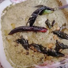 A picture of Nariyal ki chutney.
