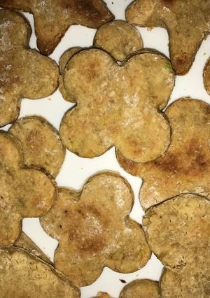 Una foto de Galletitas de banana y maní