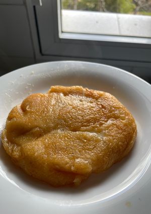 Una foto de Kartoffelnpuffer rellenos de mozzarella