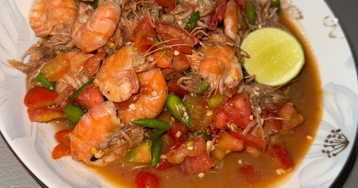 Sambal pecit udang