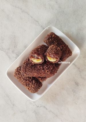 Foto resep Risol Coklat Pisang Keju