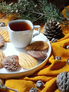 عکسی از دستور شیرینی کنجدی با روغن مایع 🌺