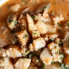 A picture of Banana curry.