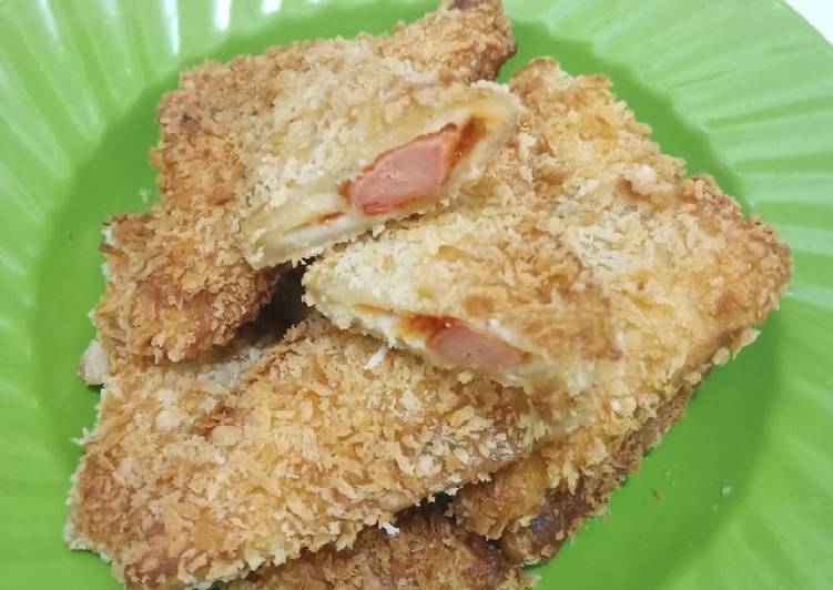 Bumbu Roti Goreng Sosis Pedas | Langkah Membuat Roti Goreng Sosis Pedas Yang Mudah Dan Praktis