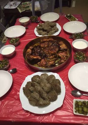 صورة لوصفة كباب العبيدات
