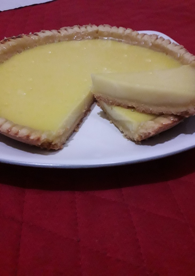 Foto resep Pie susu teflon sederhana