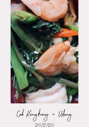 Foto resep Cah Kangkung + Udang