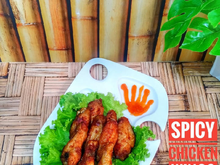 Langkah Mudah untuk Menyiapkan Spicy Chicken Wings👩‍🍳 Anti Gagal