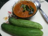 दोसकाया पछाडि (Dosakaya pachadi recipe in hindi)