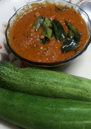दोसकाया पछाडि (Dosakaya pachadi recipe in hindi) रेसिपी मुख्य फोटो