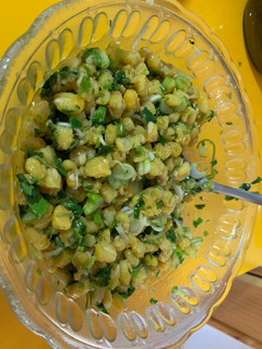 Una foto de Ensalada de Mote de Mei, muy Chilena