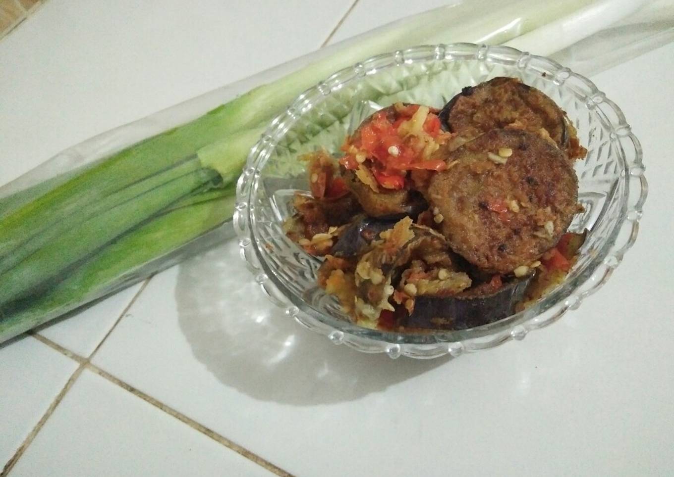 Terong crispy sambal geprek