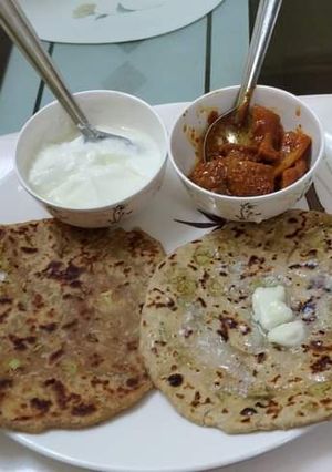 A picture of Gobhi Paratha.
