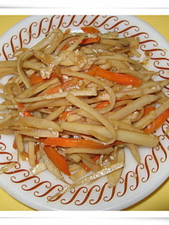 炒蓮藕 的食譜成品照片