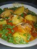 Chicken aloo gravy