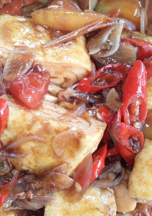 Foto resep Telur lipat lada hitam