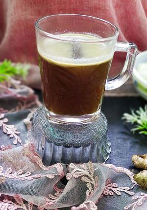 A picture of Jaggery Masala Tea.