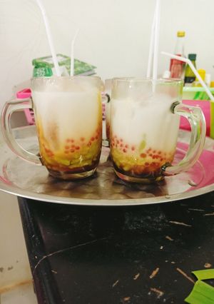 Foto resep Es cendol mutiara enak di minum hangat enak juga di Minum dinggi