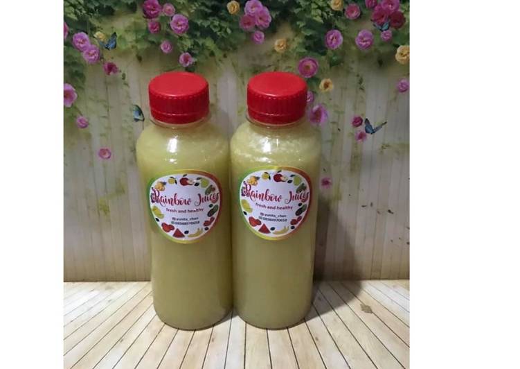 Resep Diet Juice Pepino Apple Passion Fruit Chicory Anti Gagal