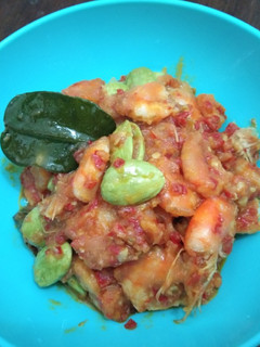 Foto resep Udang pete balado
