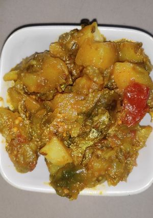 आलू बैंगन (Aloo Baingan recipe in hindi) रेसिपी मुख्य फोटो