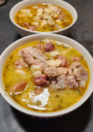 Una foto de Mote pata