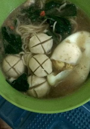 Foto resep Mie Baso Ikan