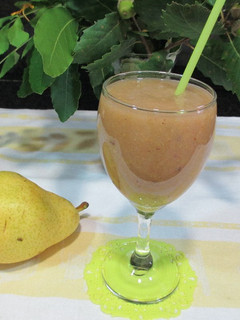 Una foto de Batido de peras